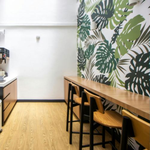 office wallpapering services